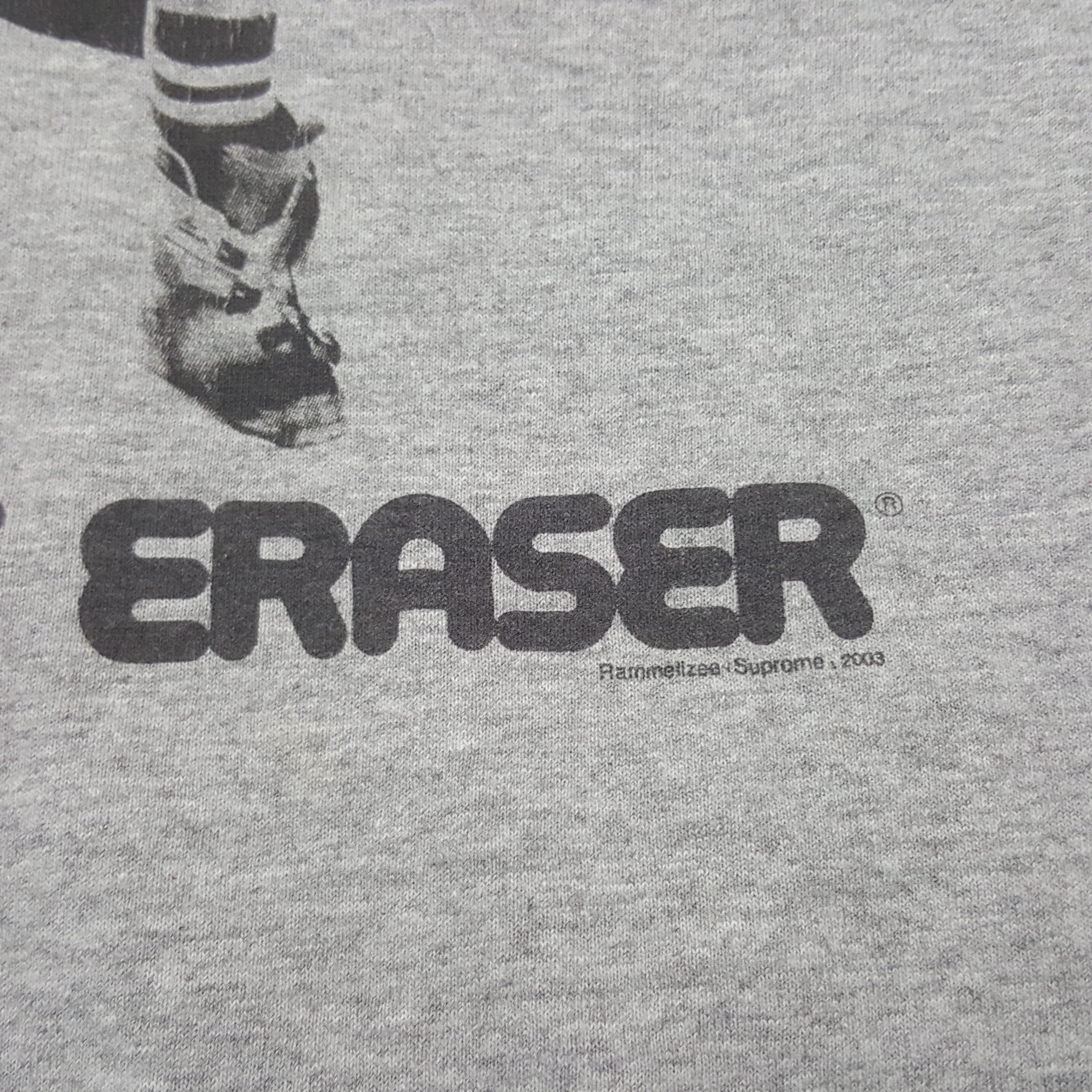 Supreme × Vintage Vintage SUPREME Chaser The Eeasher Eraser Tshirt Size US L / EU 52-54 / 3 - 7 Thumbnail