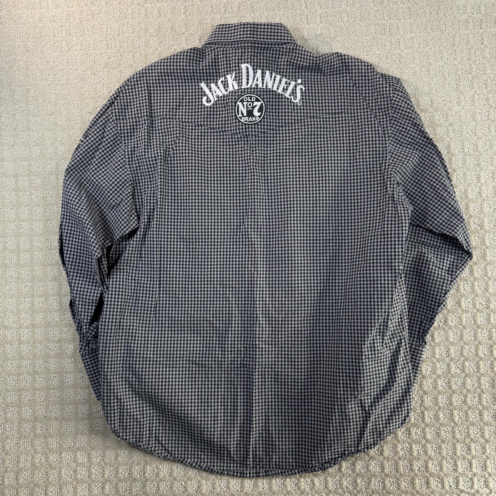 Other Wrangler Jack Daniels Pearl Snap Shirt XL Size US XL / EU 56 / 4 - 2 Thumbnail