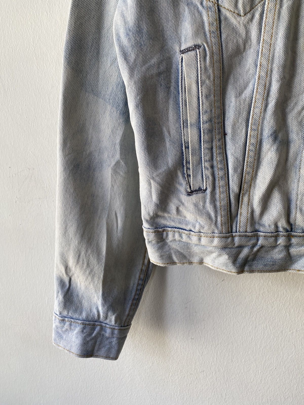 Levi's Vintage 80’s Levis Stonewashed Trucker Denim Jacket Size US M / EU 48-50 / 2 - 5 Thumbnail