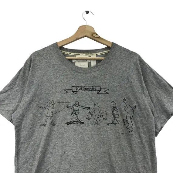 Japanese Brand MARK GONZALES x SIMPLICITE Skateboard Tee Shirt Collab Size US M / EU 48-50 / 2 - 3 Thumbnail