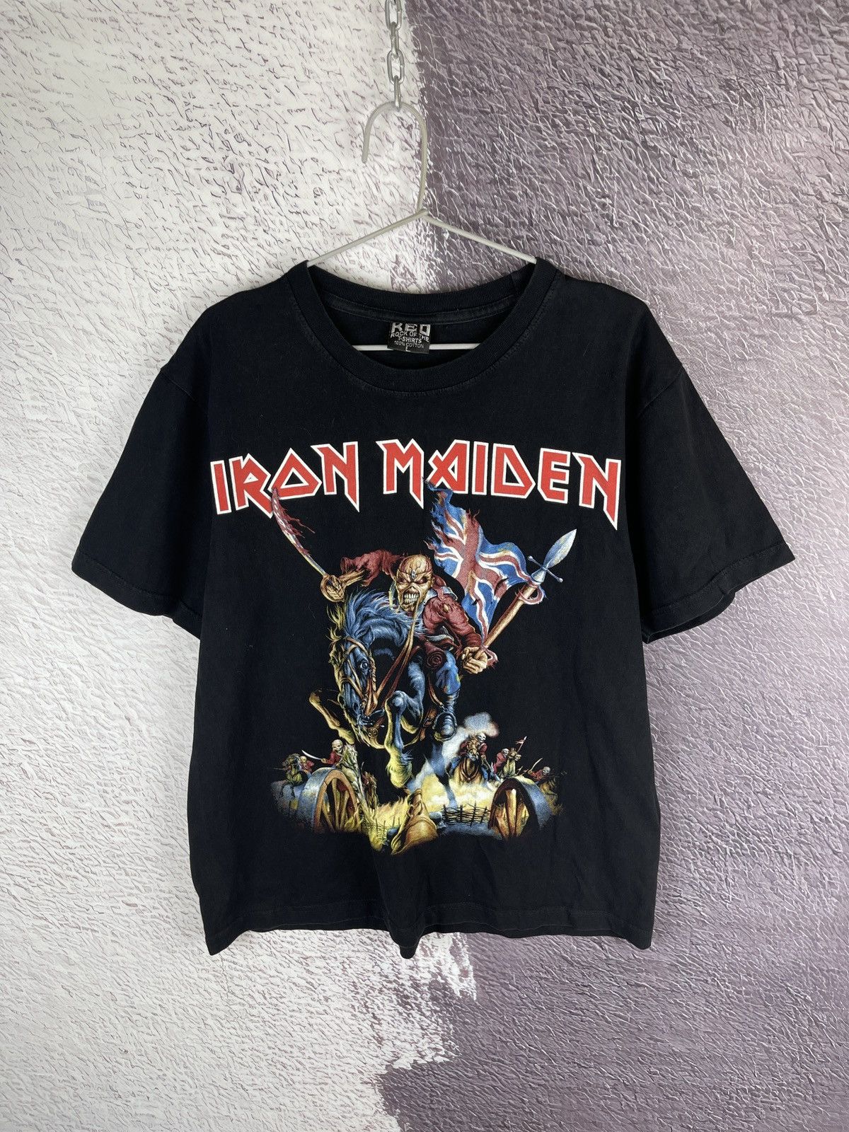 Band Tees Iron Maiden vintage y2k band tee shirt Great Britain Size US L / EU 52-54 / 3 - 1 Thumbnail