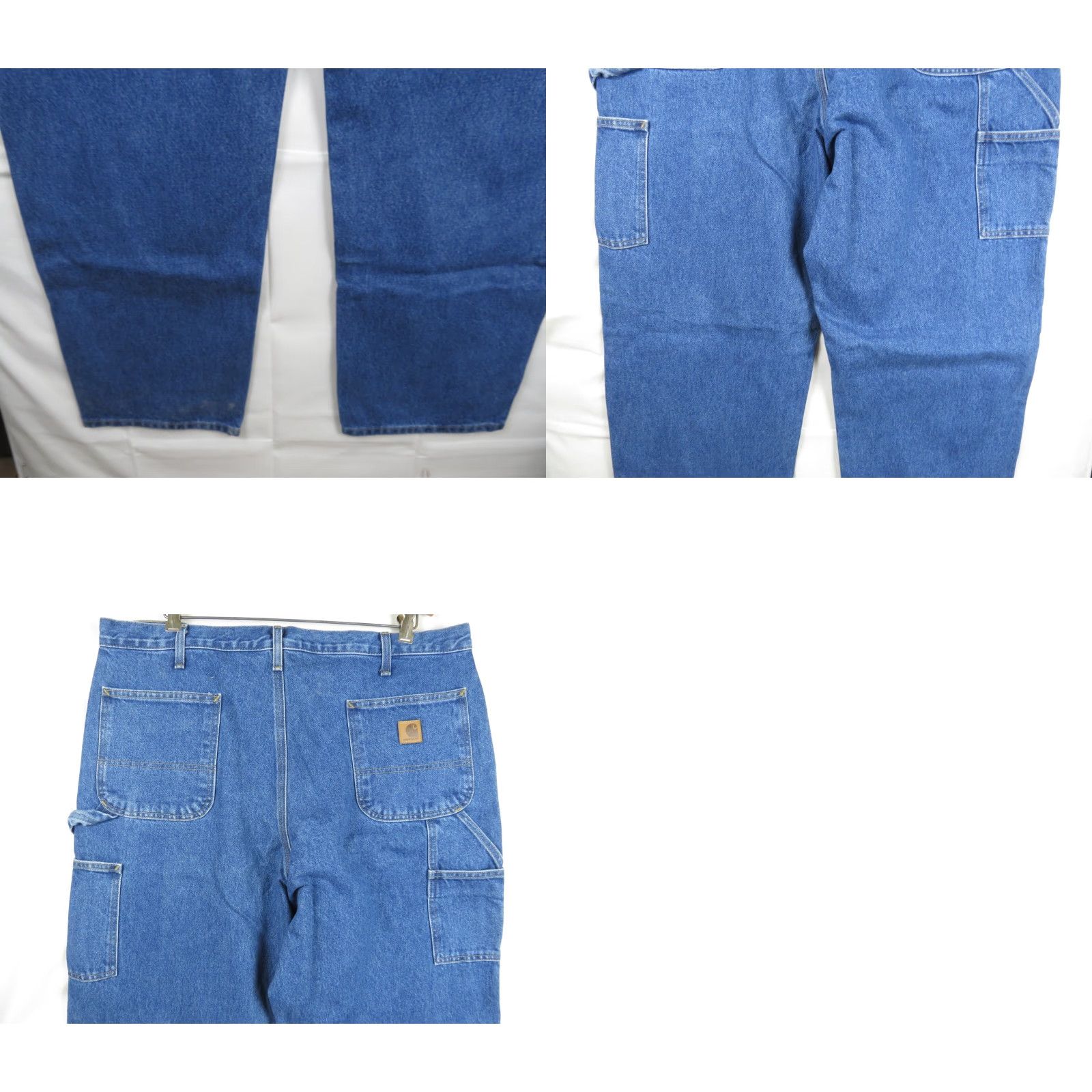 Carhartt Carhartt Jeans 40X34 Denim Relaxed Fit Carhartt Jeans 40X34 Blue Mens Regular 40 Waist Inseam 34 Denim Dungaree Cargo Carpenter Work Pants Used Size US 40 / EU 56 - 8 Thumbnail