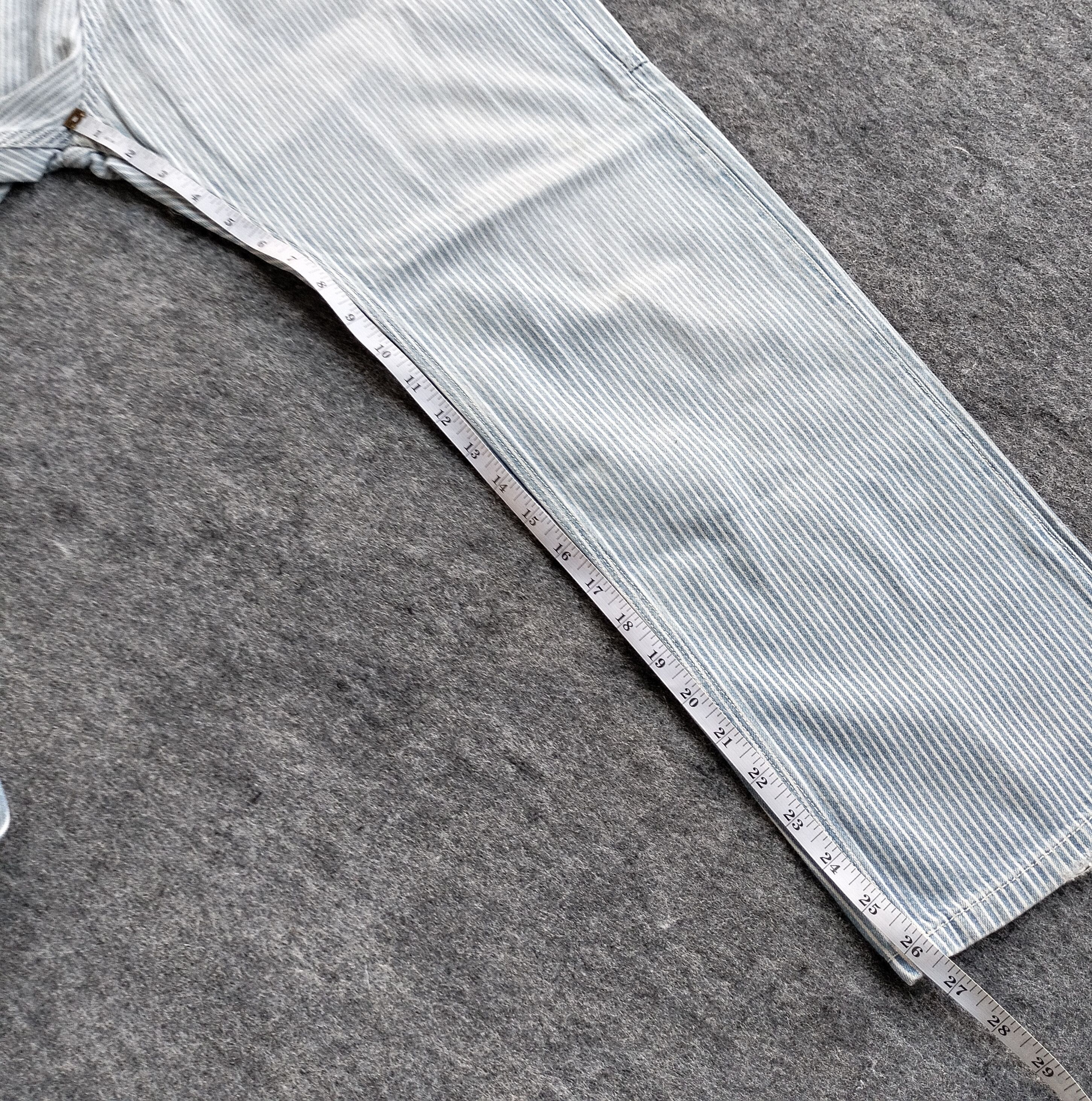Issey Miyake Tsumori chisato "lucky" carpenter hickory pants Size US 31 - 21 Thumbnail