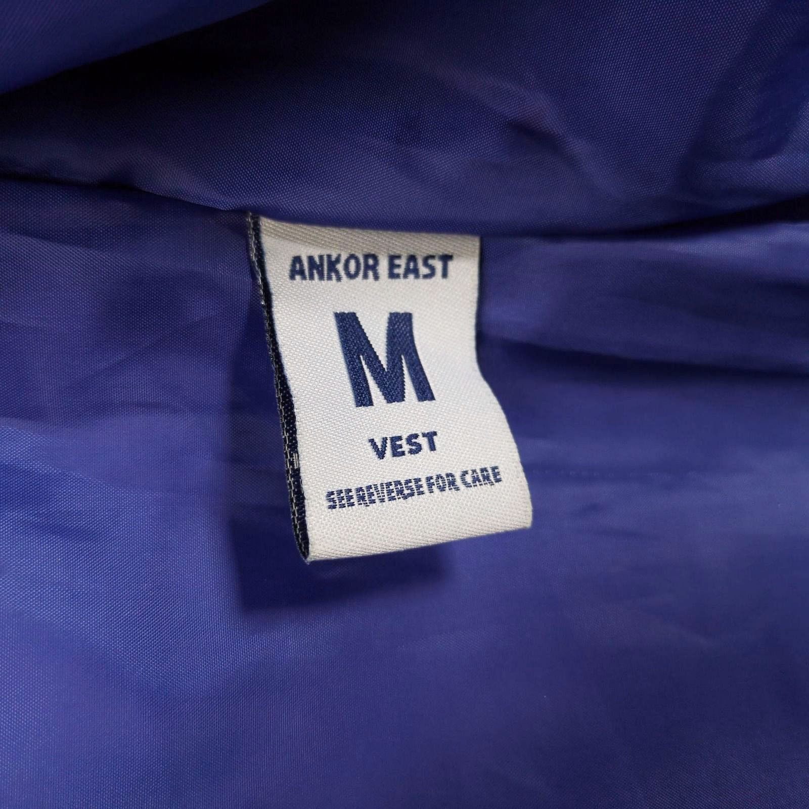 Other Ankor East Men's M Full-Zip Wood Toggles Blue Puffer Vest Size US M / EU 48-50 / 2 - 6 Thumbnail