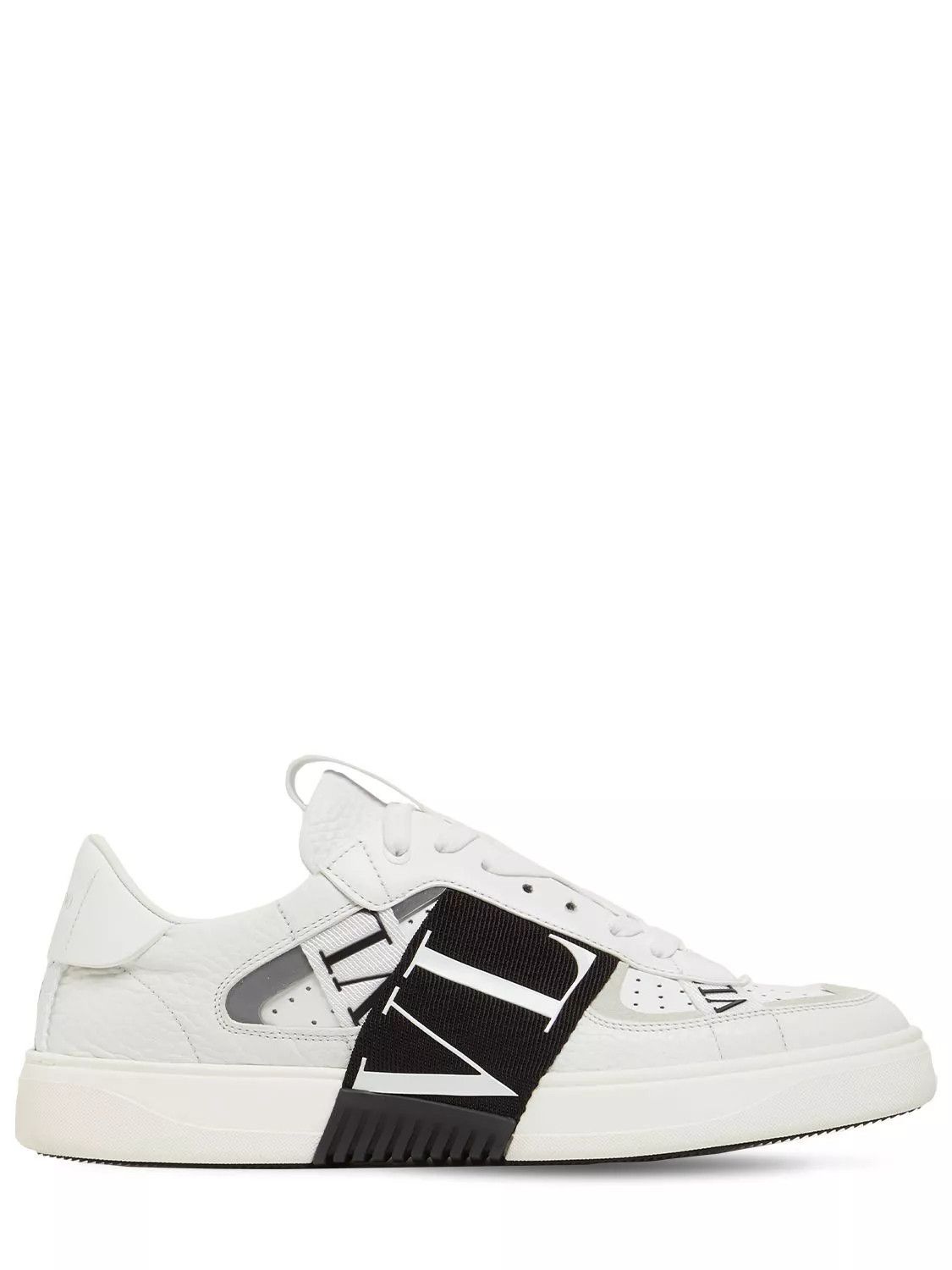 VALENTINO VL7N Men's W/B Leather Sneakers New
