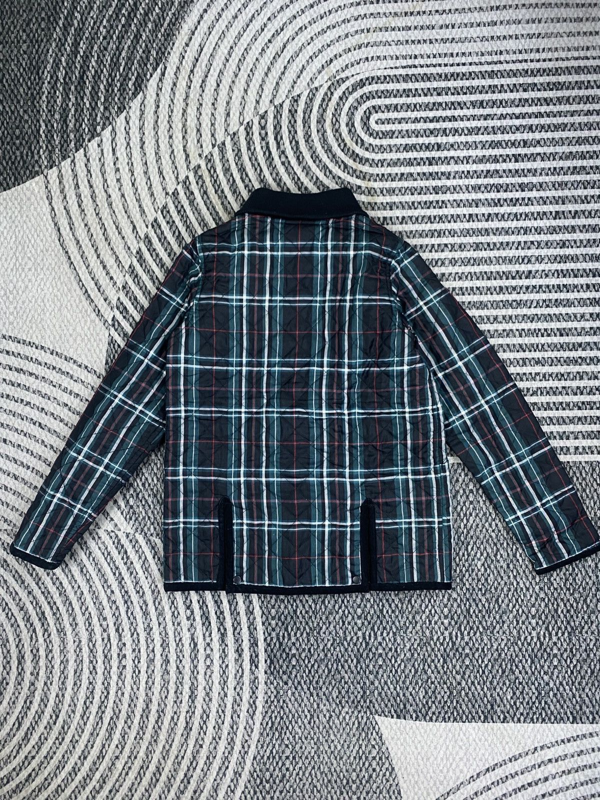 Beams Plus Vintage Ray Beams Green Checked Quilted Jacket Size US S / EU 44-46 / 1 - 2 Thumbnail