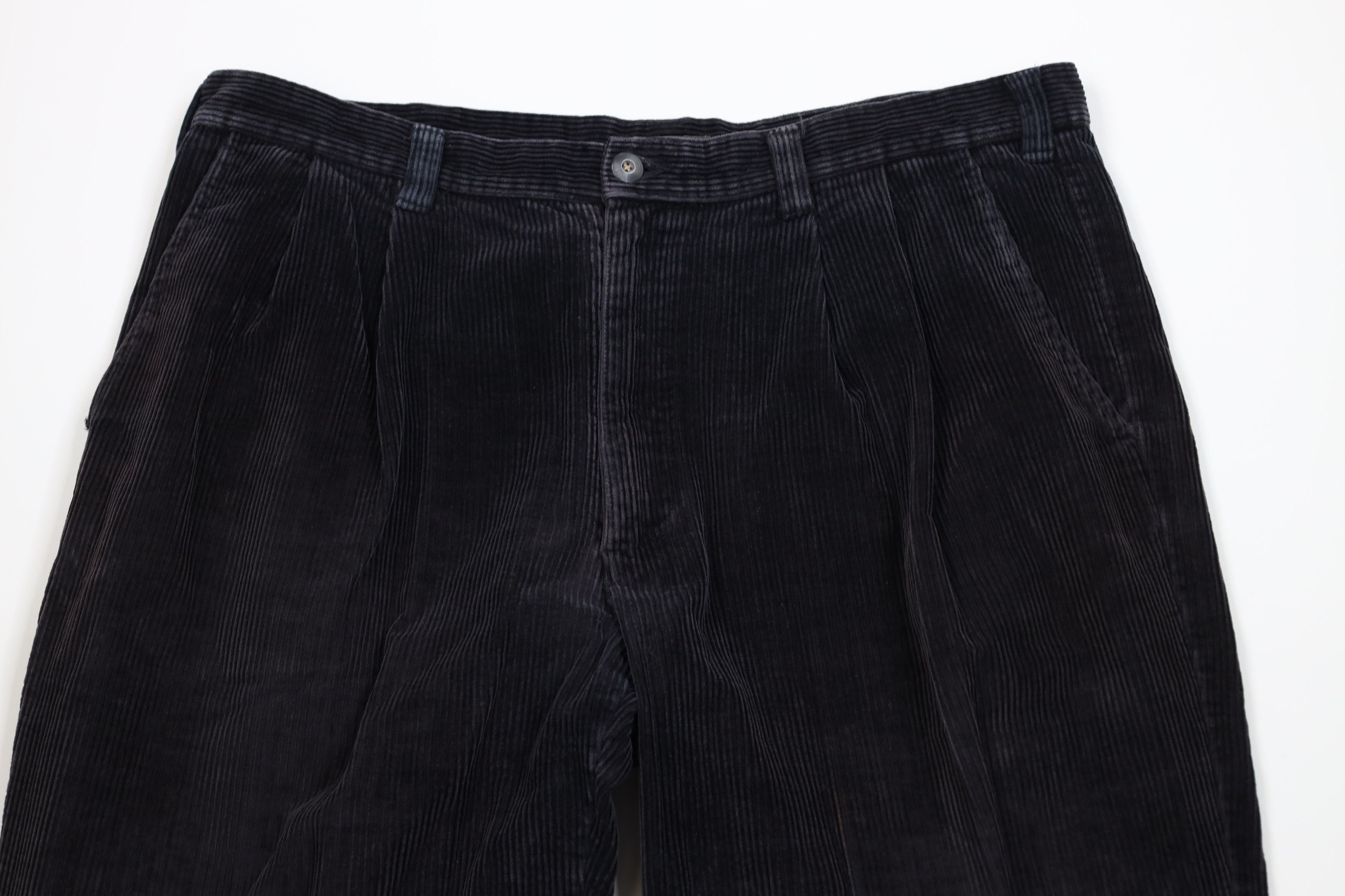Vintage Vintage 90s Streetwear Heavy Wide Leg Corduroy Chino Pants Size US 40 / EU 56 - 2 Thumbnail