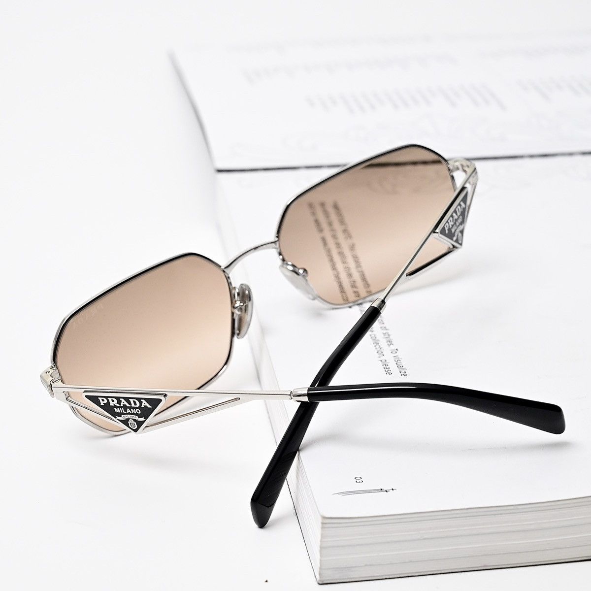 Prada PRADA 0PR A51S SUNGLASSES Size ONE SIZE - 13 Thumbnail