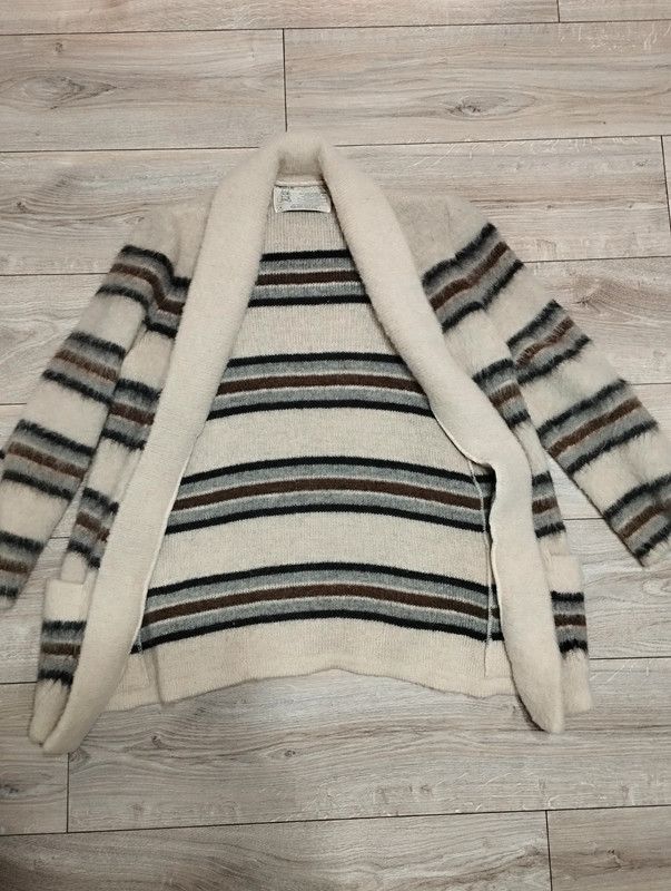 Vintage Hilda LTD Icelandic Wool Sweater cardigan size M Size M / US 6-8 / IT 42-44 - 3 Thumbnail