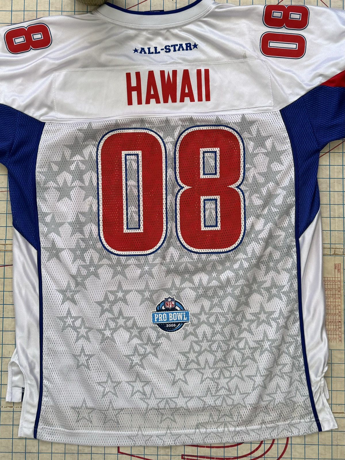 NFL × Reebok Reebok NFL Pro Bowl 2008 Jersey White Size Large Size US L / EU 52-54 / 3 - 11 Thumbnail