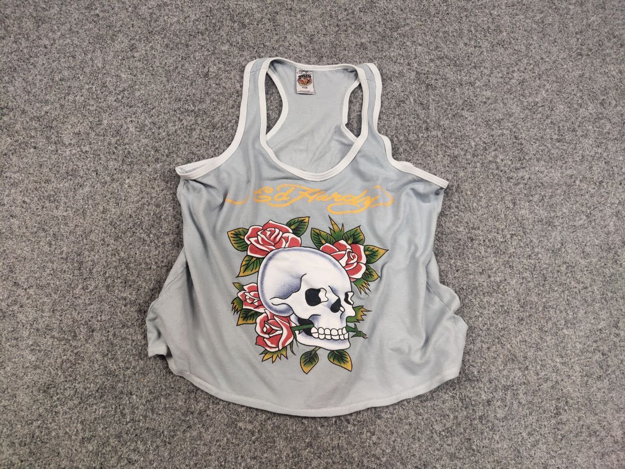 Ed Hardy Vintage Ed Hardy Christian sleeveless Top T-shirt Y2K Style Size M / US 6-8 / IT 42-44 - 2 Thumbnail