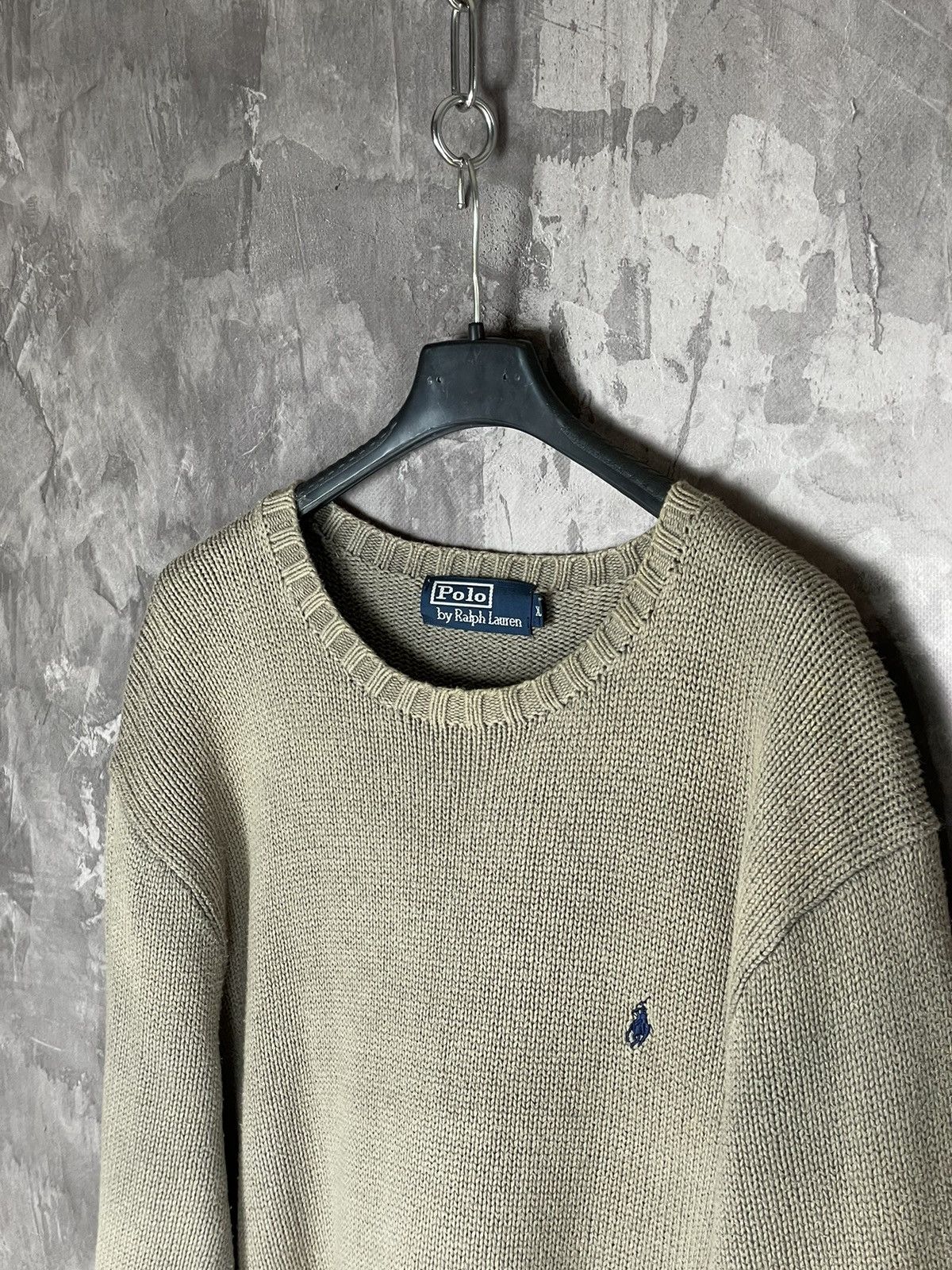 Japanese Brand × Polo Ralph Lauren × Vintage Vintage Y2k Polo Ralph Lauren Knitwear Crew Neck Sweater Size US XL / EU 56 / 4 - 7 Thumbnail