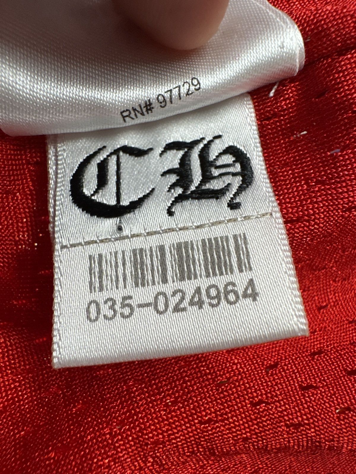 Chrome Hearts Matty Boy Jersey Mesh Pants 'Red' Size US 38 / EU 54 - 7 Thumbnail