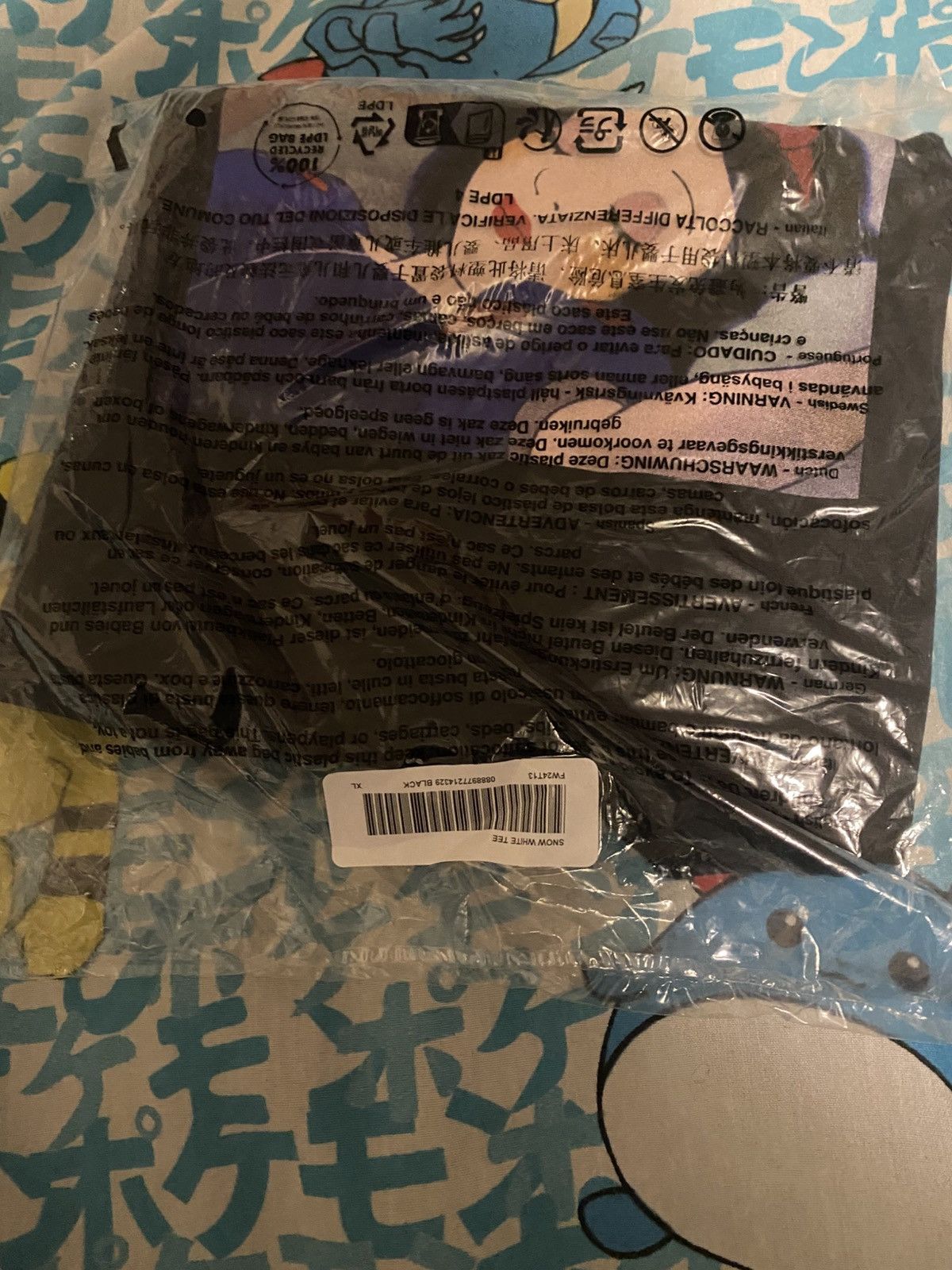 Disney × Supreme Supreme Snow White Tee Black Size XL Size US XL / EU 56 / 4 - 4 Thumbnail