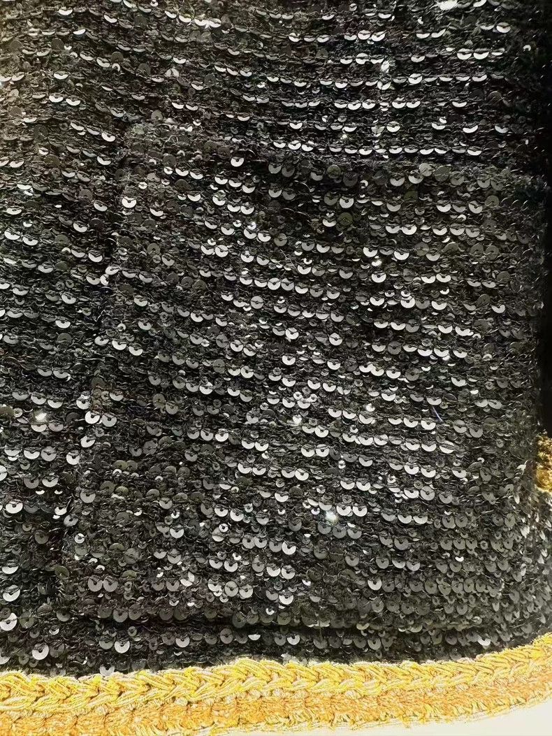 Chanel Chanel 22 Spring and Summer Sequin Woven Coat Size M / US 6-8 / IT 42-44 - 6 Thumbnail