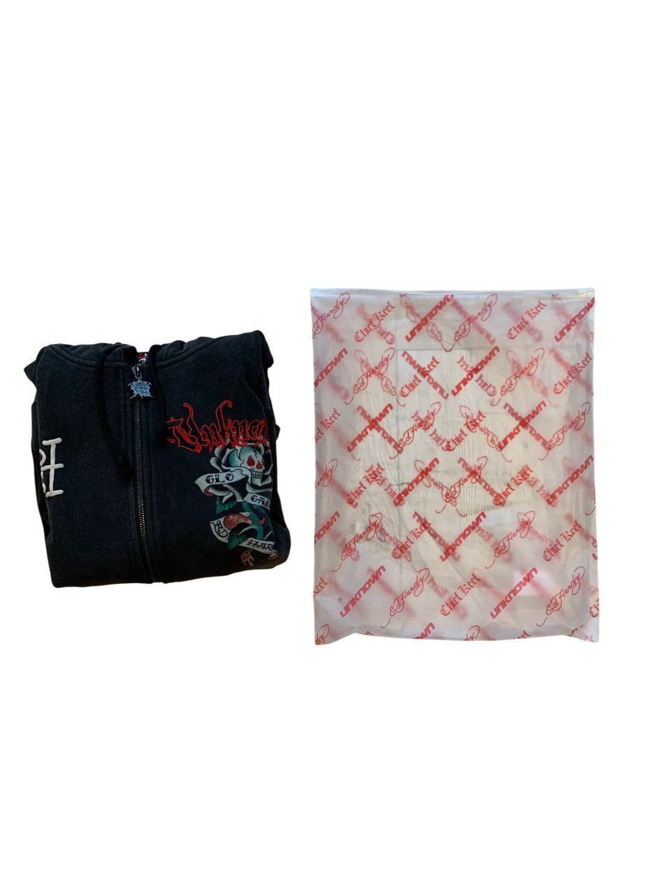 Ed Hardy × Glo Gang × Unknown London Unknown x Ed Hardy x Chief Keef Size US S / EU 44-46 / 1 - 4 Thumbnail