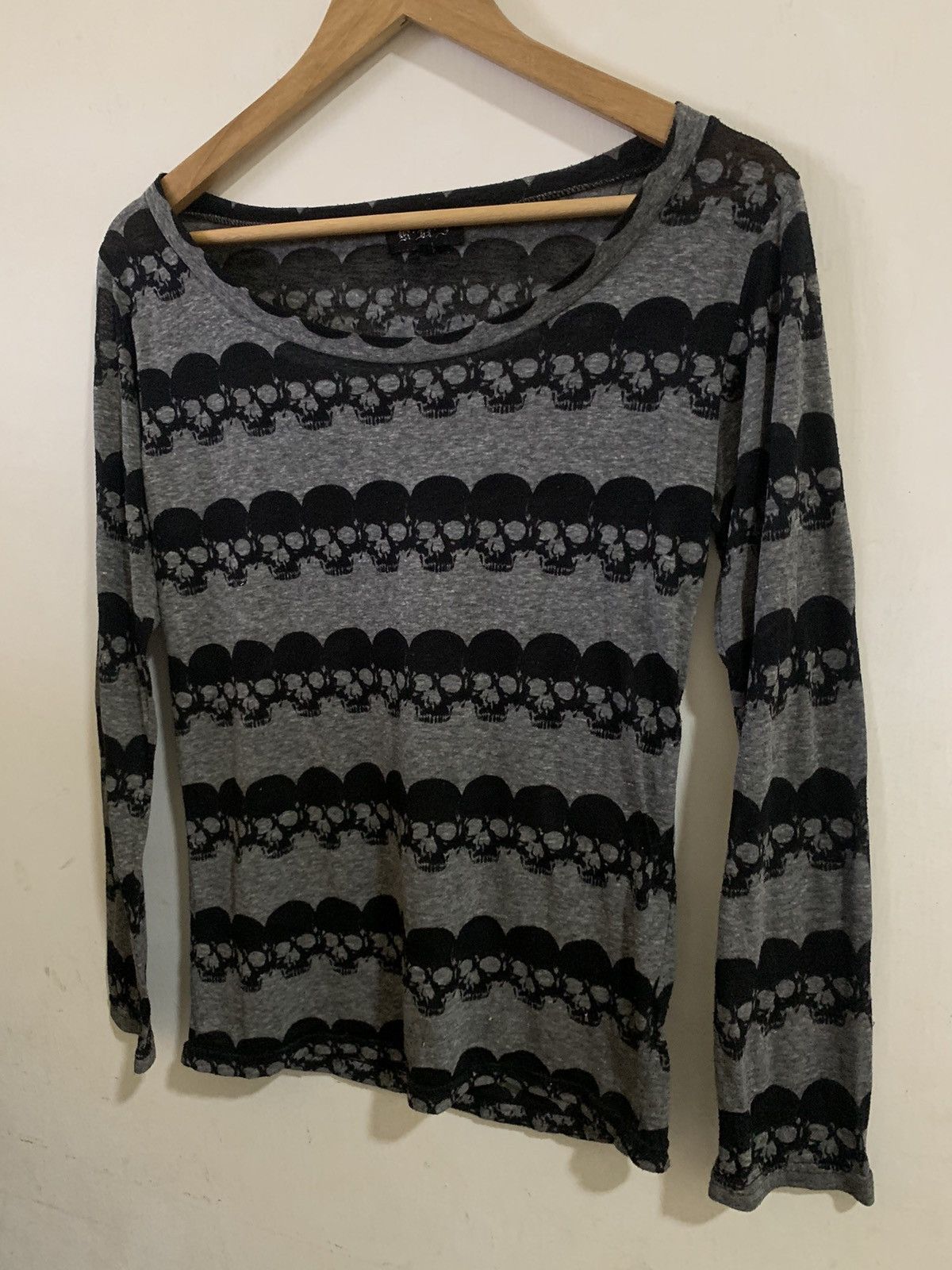 Japanese Brand Japanese Brand KUI Skull Rock Metal Long Sleeve Size S / US 4 / IT 40 - 3 Thumbnail