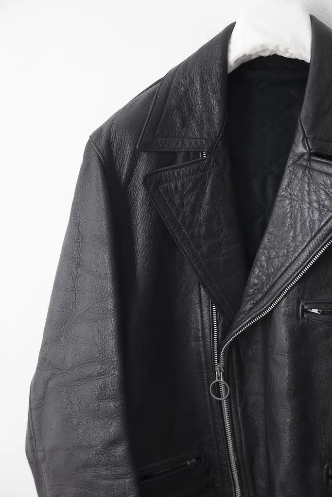 Vintage 1970's leather rider jacket Size US M / EU 48-50 / 2 - 2 Thumbnail