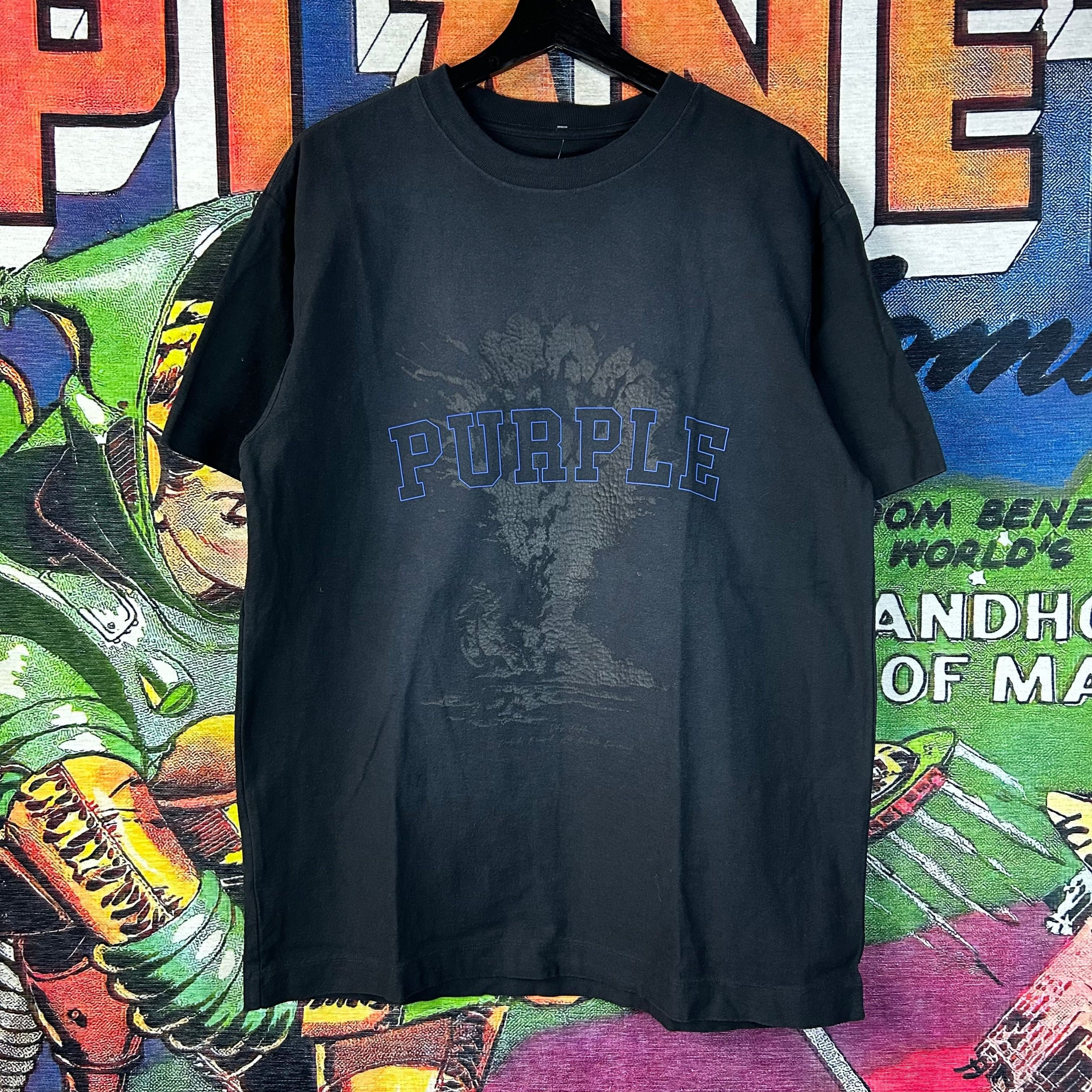 Purple Brand Purple Brand Textured Jersey Tee Size Medium Size US M / EU 48-50 / 2 - 1 Thumbnail