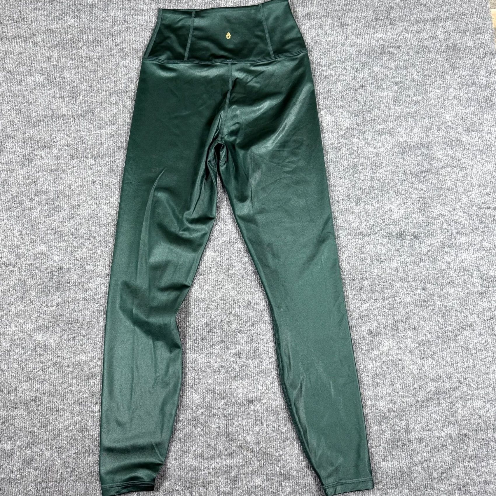 Spiritual Gangster Spiritual Gangster Leggings Womens Small Green High Rise Yoga Pants Activewear Hip High Rise Ankle Style XS-? Size 28" / US 6 / IT 42 - 3 Thumbnail