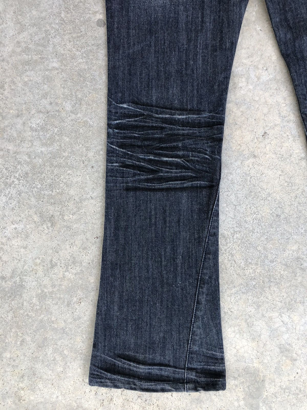 Y2k Blacklabel Sho Flared Jeans Distressed Jeans