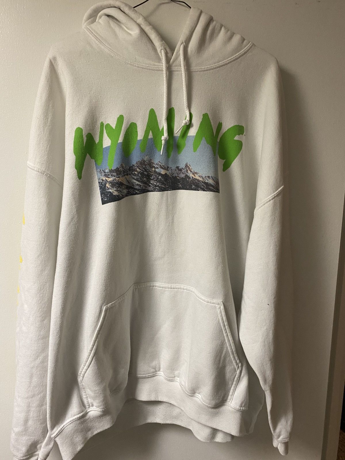 Kanye West Wyoming Jackson Hole Hoodie White XXL - raunakboutique 