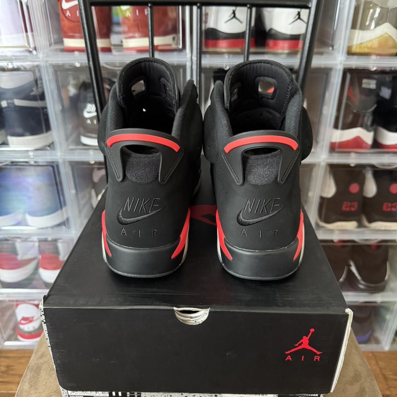 Jordan Brand Nike Air Jordan 6 VI Retro Infrared 2019 OG VNDS QS SP SE 11 Size US 11 / EU 44 - 4 Thumbnail