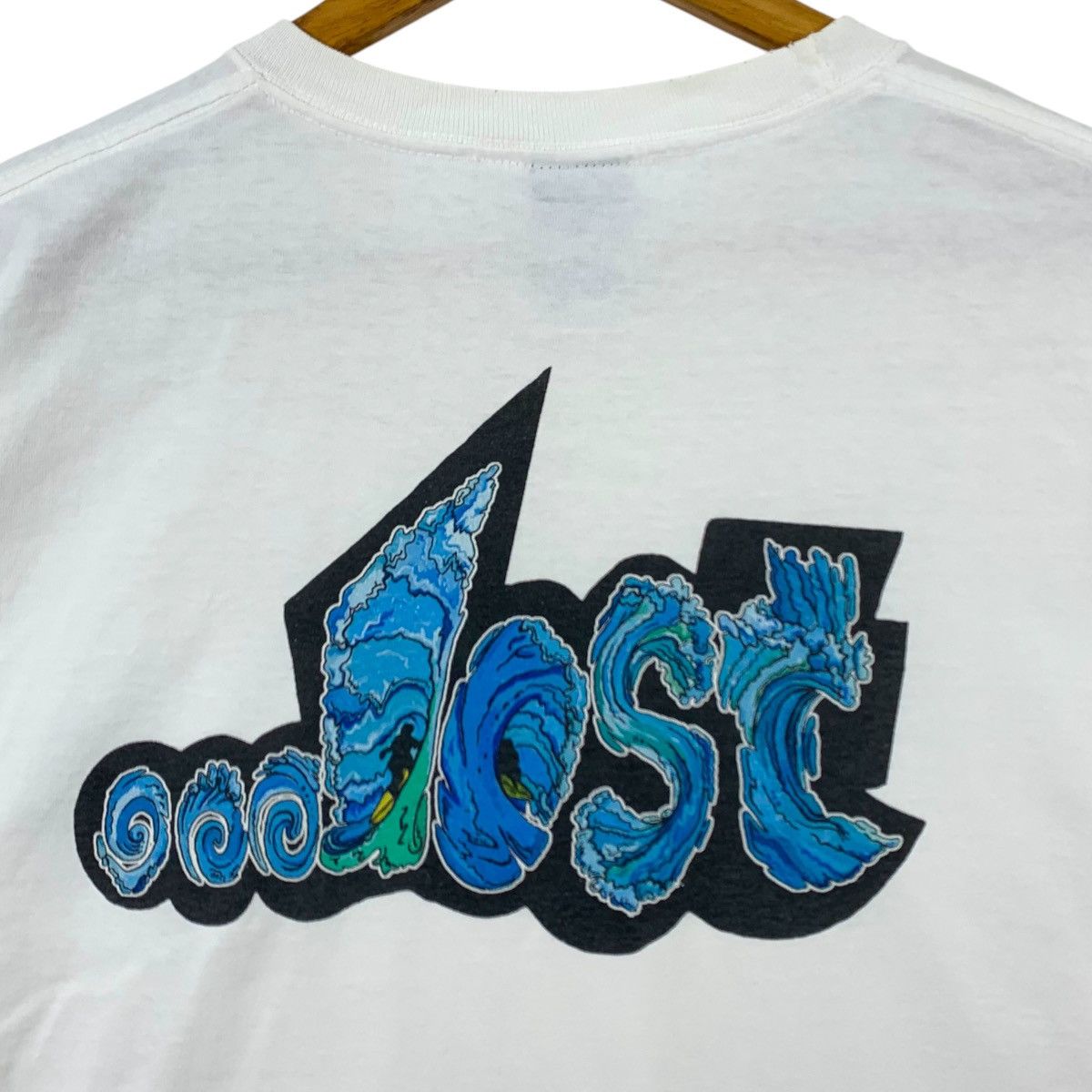 Lost Enterprises × Vintage Vintage 90s LOST Skateboard Streetwear Logo Print Shirt Size US L / EU 52-54 / 3 - 6 Thumbnail