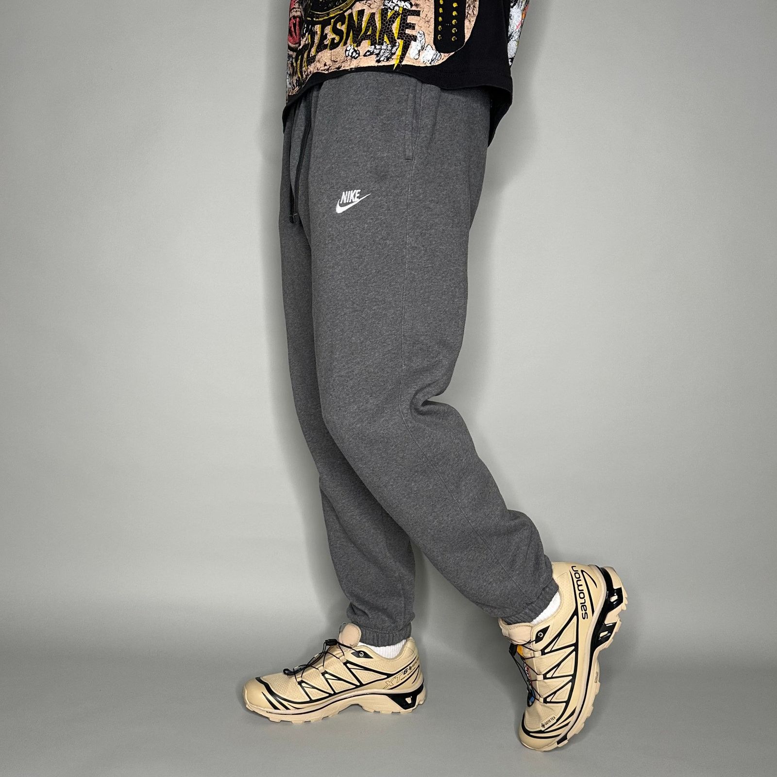 Corteiz × Nike Nike x Corteiz Gully Grey NRG Track Pants - Size L