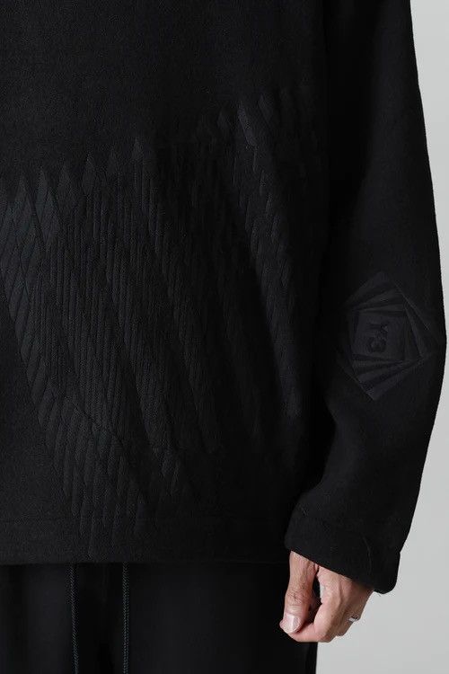 Adidas Y-3 WOOLY FLEECE GRAPHIC CREW SWEATSHIRT Size US L / EU 52-54 / 3 - 6 Thumbnail