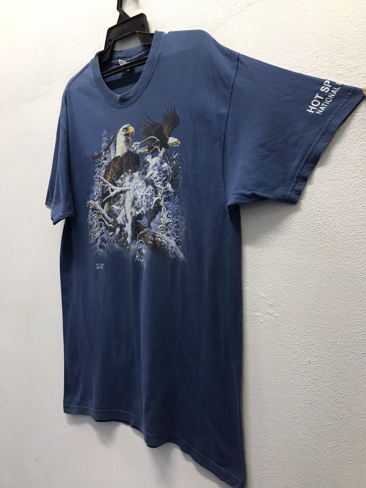Hanes × Vintage Vintage Hanes Find 11 Eagles Polar Graphic Usa Shirt Size US L / EU 52-54 / 3 - 5 Thumbnail