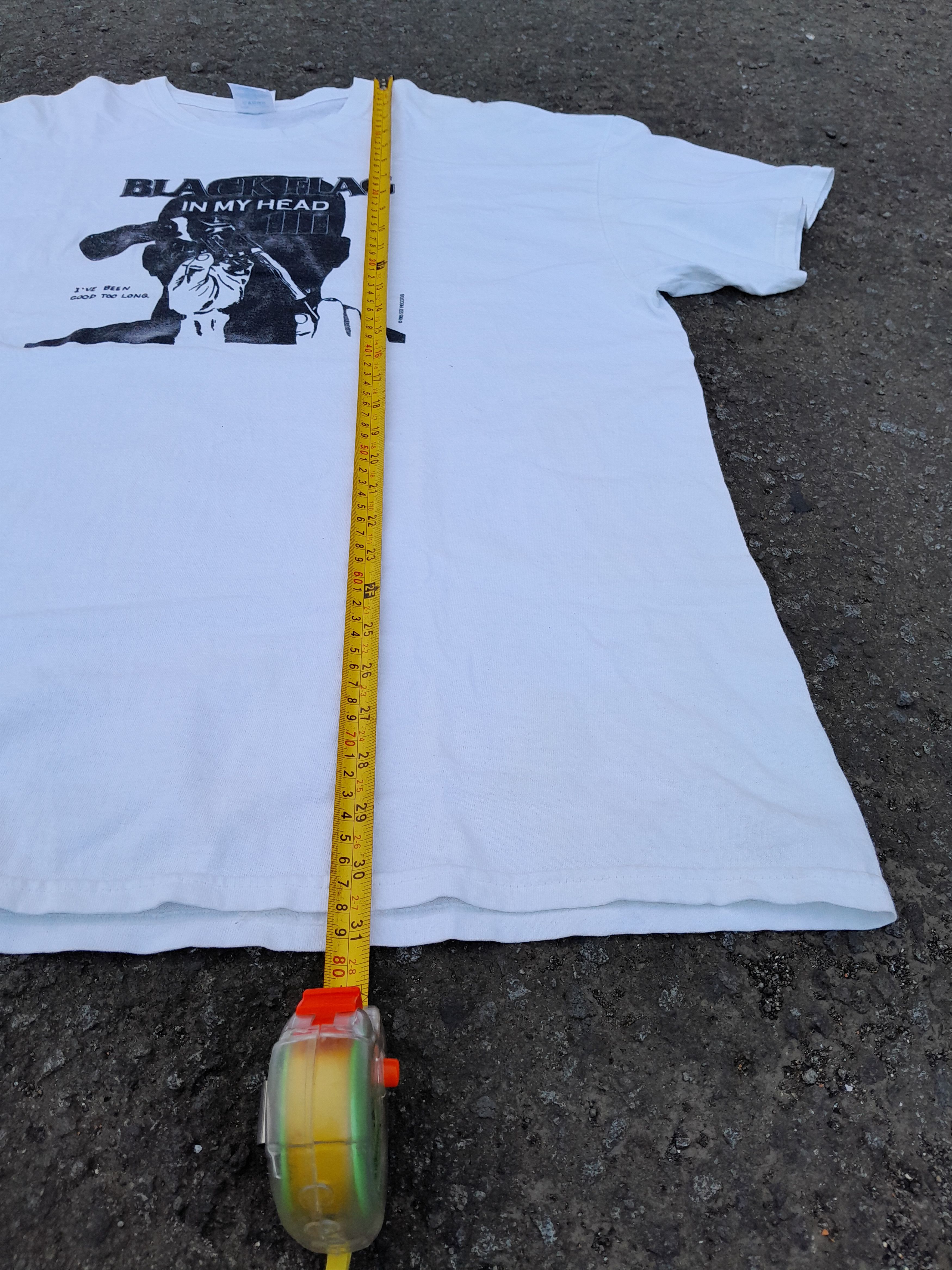 Black Flag Vintage 00s Black Flag In My Head raptee style Size US XL / EU 56 / 4 - 10 Thumbnail