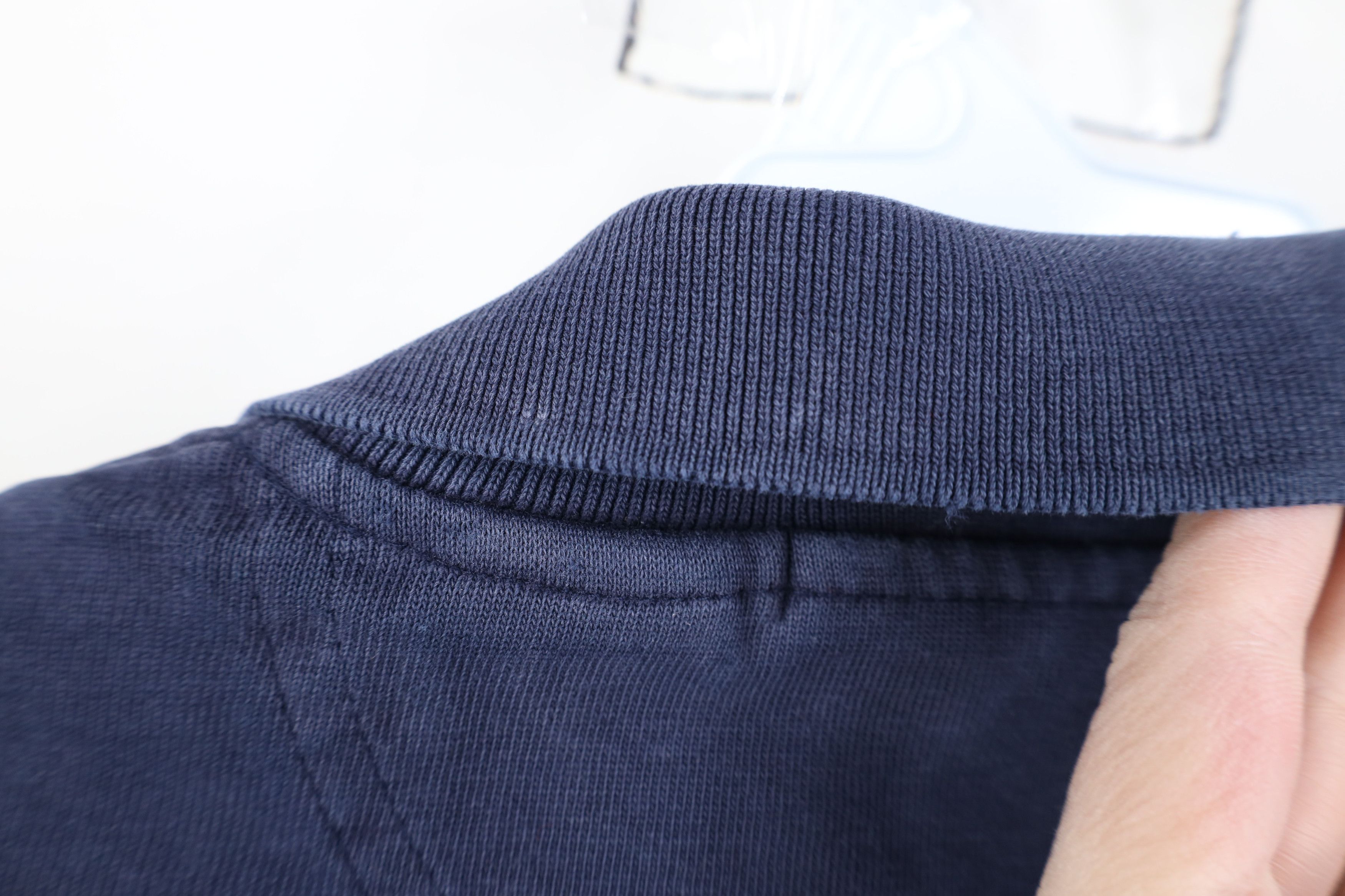 Vintage Vintage 90s Streetwear Ribbed Knit Long Sleeve Rugby Polo Size US XL / EU 56 / 4 - 13 Thumbnail