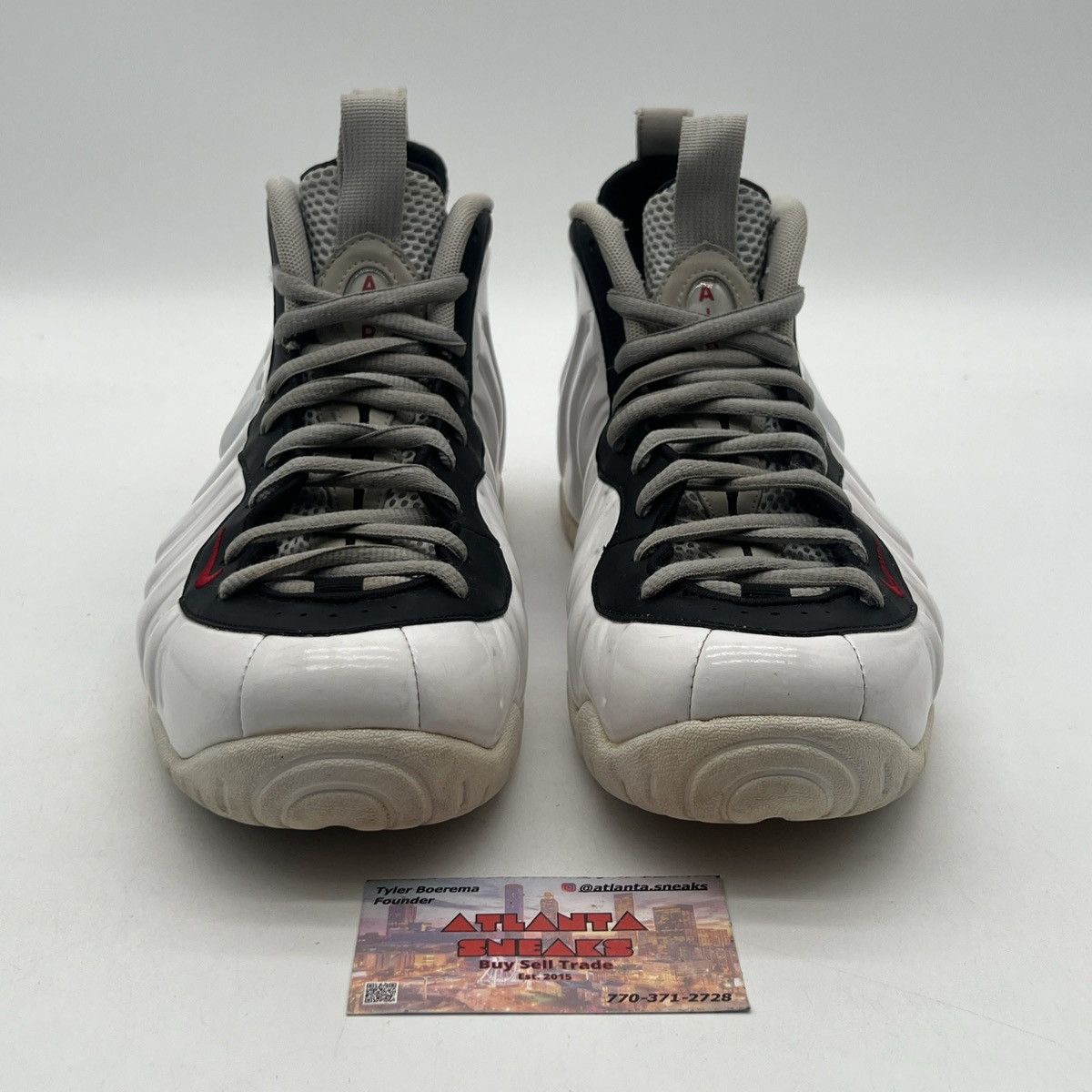 Nike Air Foamposite pro chrome white Size US 10.5 / EU 43-44 - 2 Thumbnail