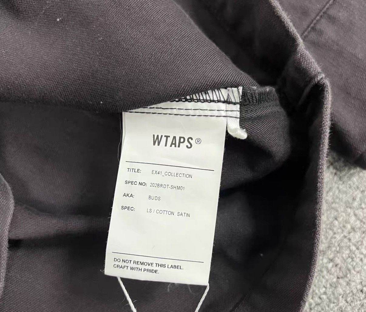 Wtaps WTAPS Double Pocket Logo Shirt Jacket J16 Size US XS / EU 42 / 0 - 7 Thumbnail