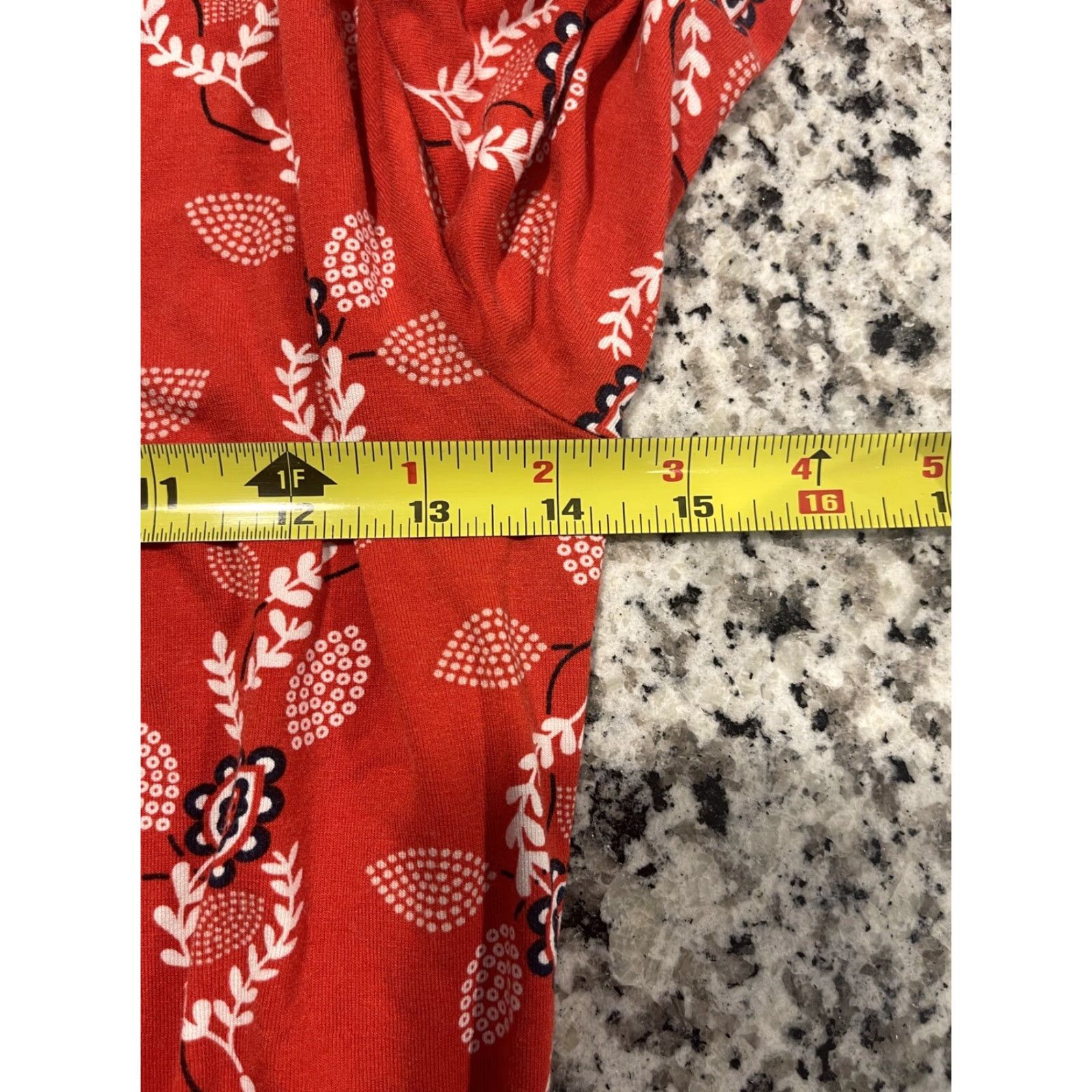 Boden Boden Shirt Dress Womens Jersey 6 Red Floral 3/4 Sleeve Short Dress Length Vintage? (But vintage rule only if item vintage; not applicable) Size M / US 6-8 / IT 42-44 - 6 Thumbnail