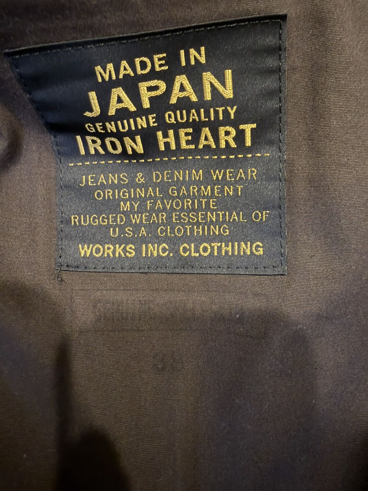 Iron Heart IRON HEART TYPE III JACKET - BLACK SHEEPSKIN Size US M / EU 48-50 / 2 - 3 Thumbnail