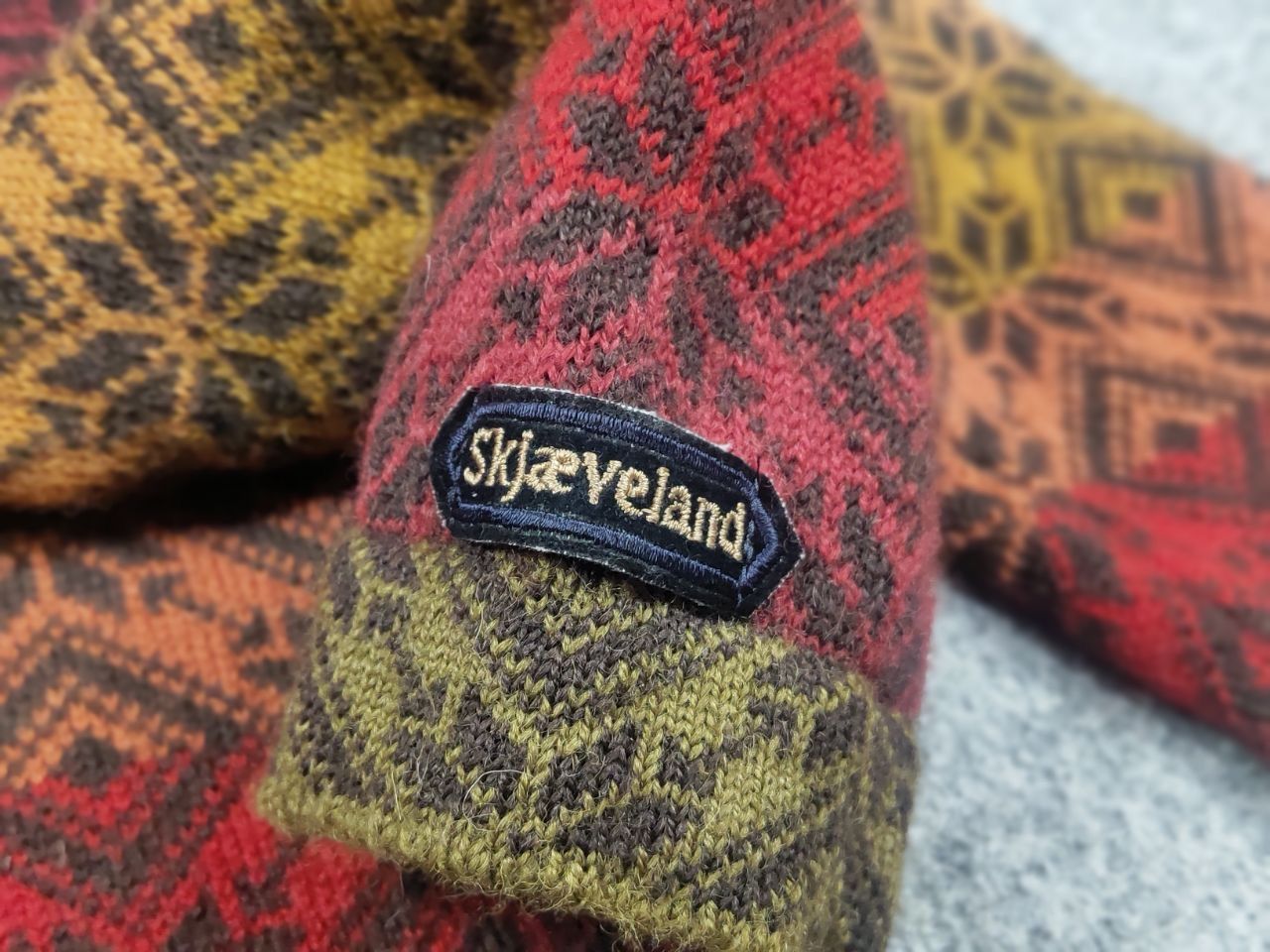 Other Vintage Skjaeveland Of Norway Knit Cardigan Wool Sweater Size XS / US 0-2 / IT 36-38 - 8 Thumbnail
