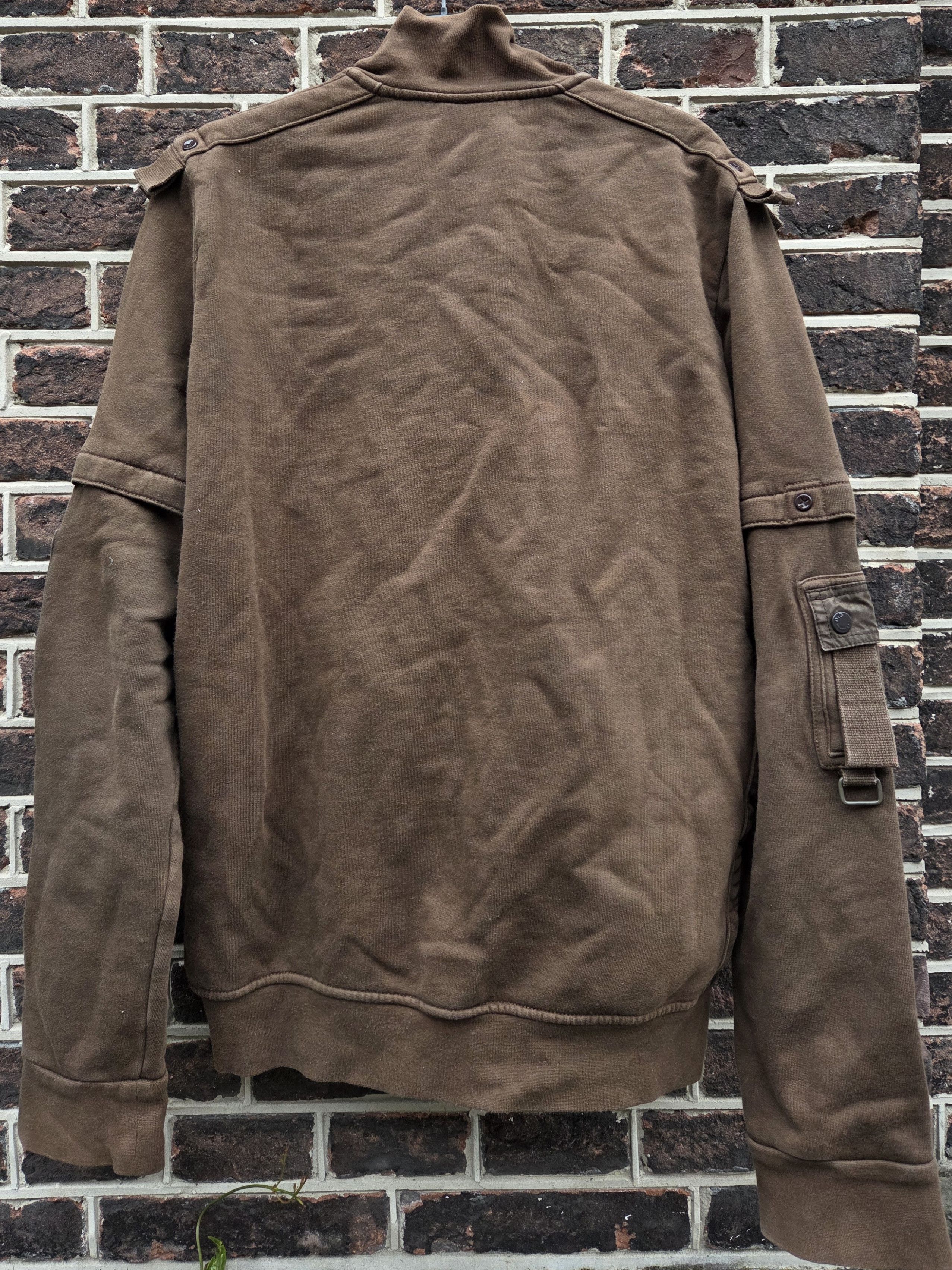 Dolce & Gabbana Dolce & Gabbana military zip-up sweater Size US L / EU 52-54 / 3 - 2 Thumbnail