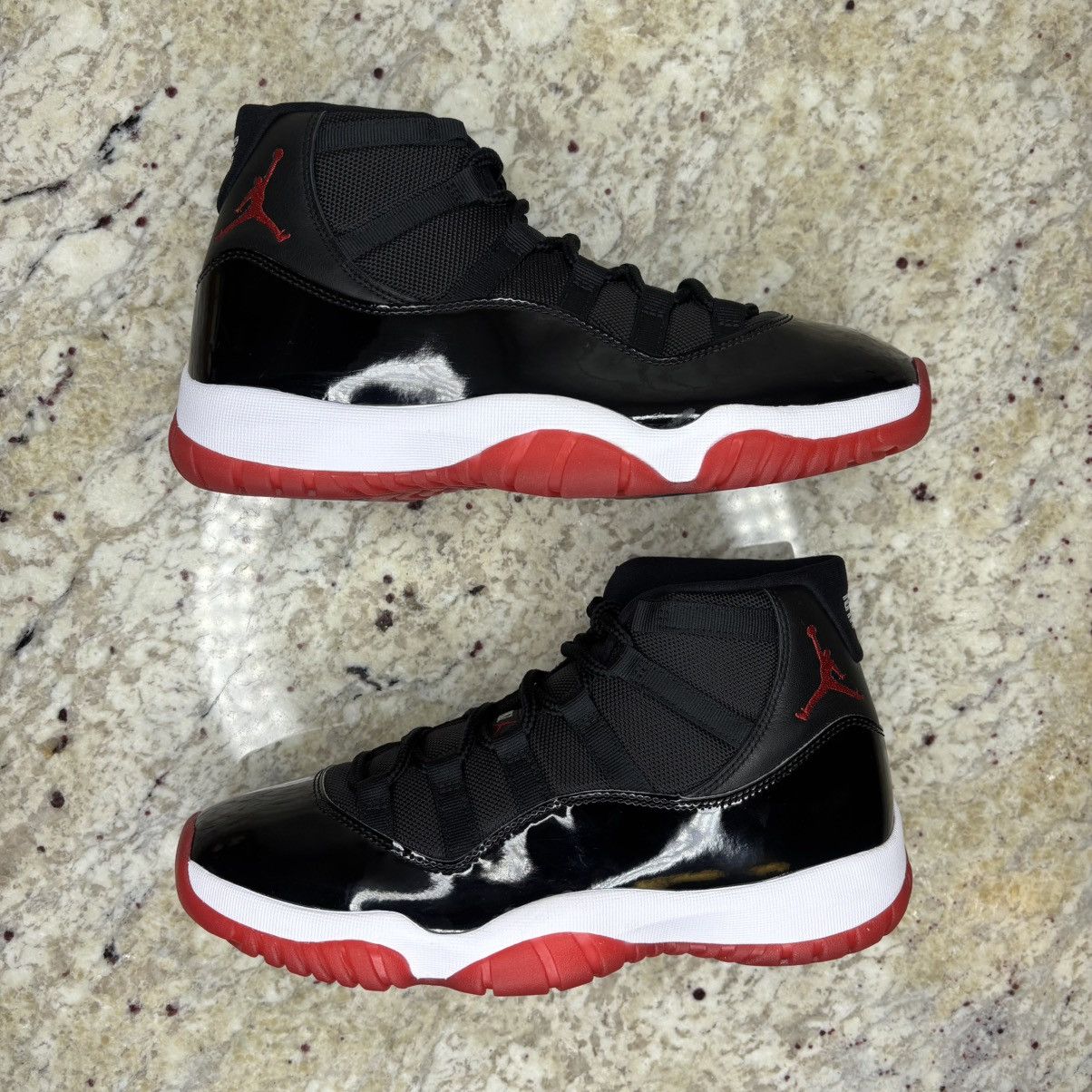 Jordan Brand Size 9 -Jordan 11 Retro Bred (2019) Lightly Used W/Box Size US 9 / EU 42 - 2 Thumbnail