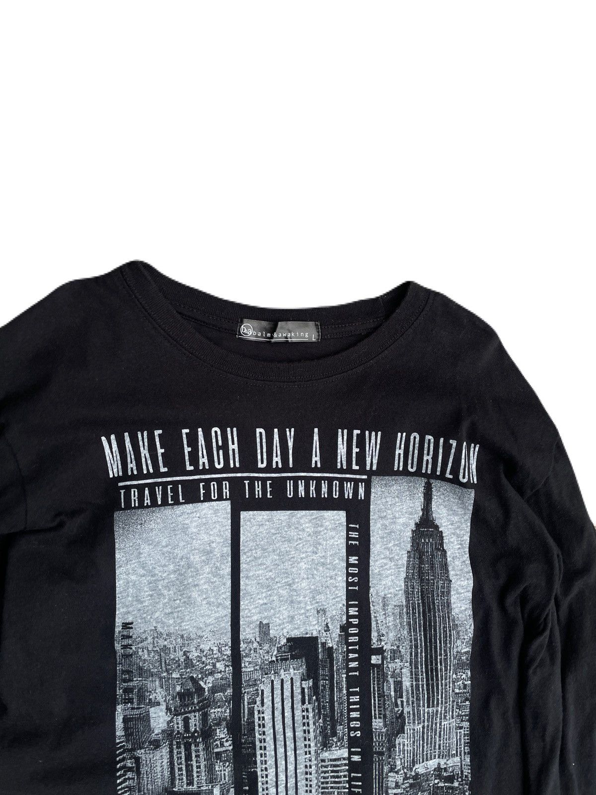 If Six Was Nine 2000s Japanese archive Vkei Poem Graphic Long Sleeve Tee Y2K Size US S / EU 44-46 / 1 - 5 Thumbnail