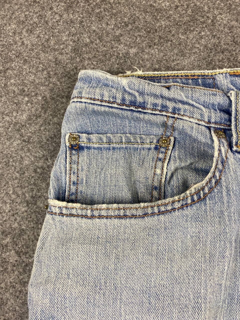 Levi's vintage levis 559 relaxed straight denim nice design Size US 42 / EU 58 - 11 Thumbnail