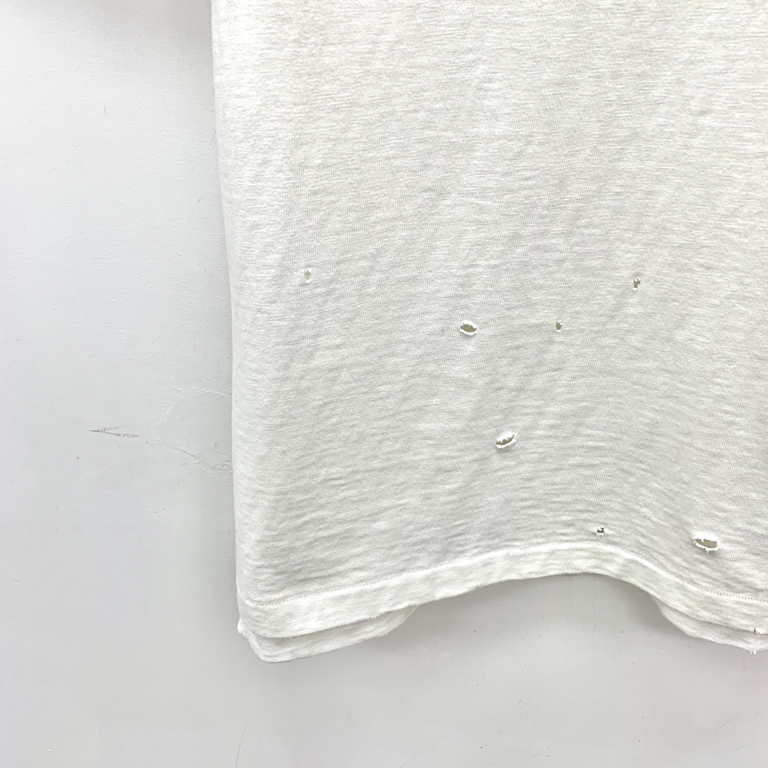 Dior Dior Distressed T-Shirt White (M) Size US M / EU 48-50 / 2 - 4 Thumbnail