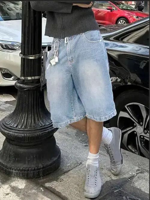 Other Vintage jeans jorts Y2K Drip shorts Size US 31 - 6 Thumbnail