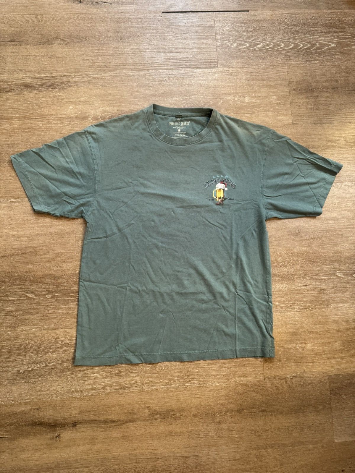 Paradise × Tommy Bahama × Vintage ‘Tis The Season (For Beers!) Hawaiian Xmas Party Vintage Tee Size US L / EU 52-54 / 3 - 5 Thumbnail