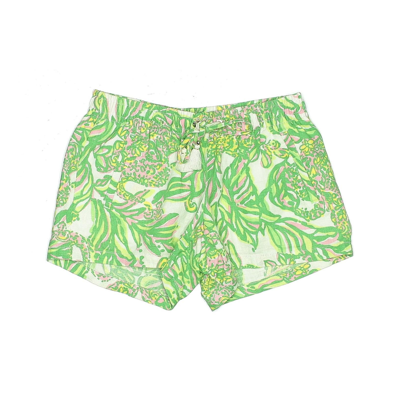 Other Lilly Pulitzer Printed Green Vacation Shorts Size XS Size 26" / US 2 / IT 38 - 1 Thumbnail
