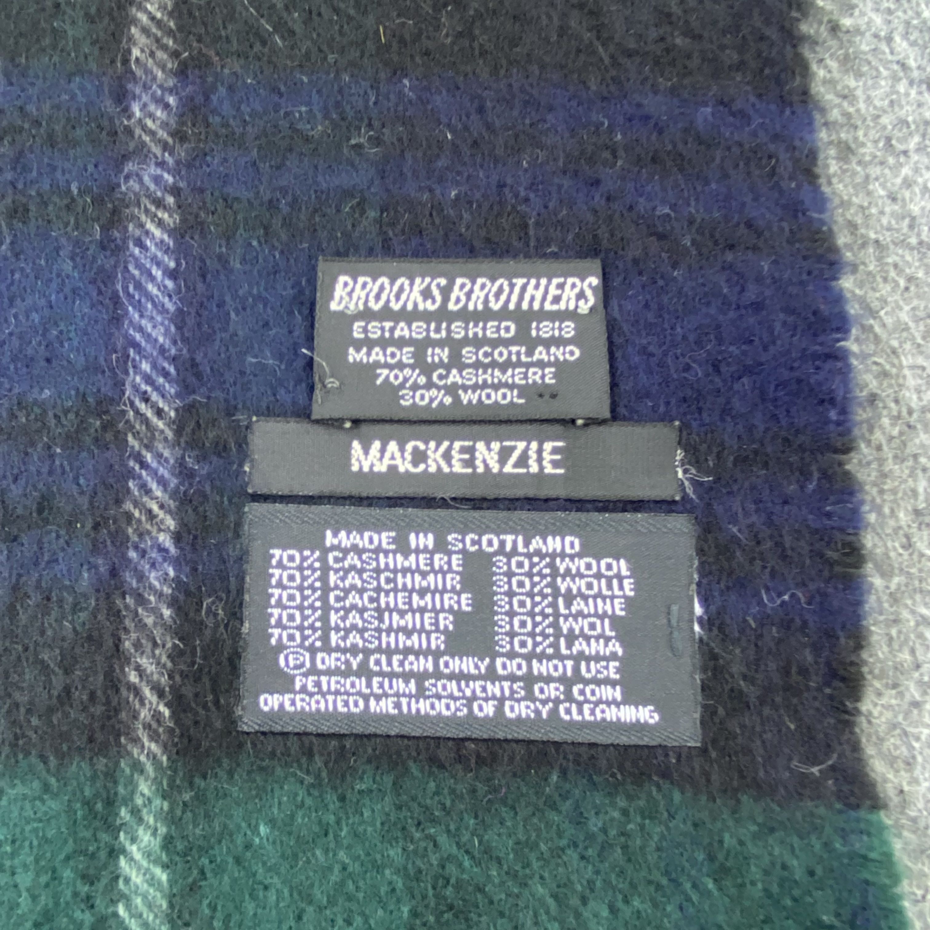 Brooks Brothers Brooks Brothers Scarf / Muffler / Neckwear-T1554 Size ONE SIZE - 5 Thumbnail