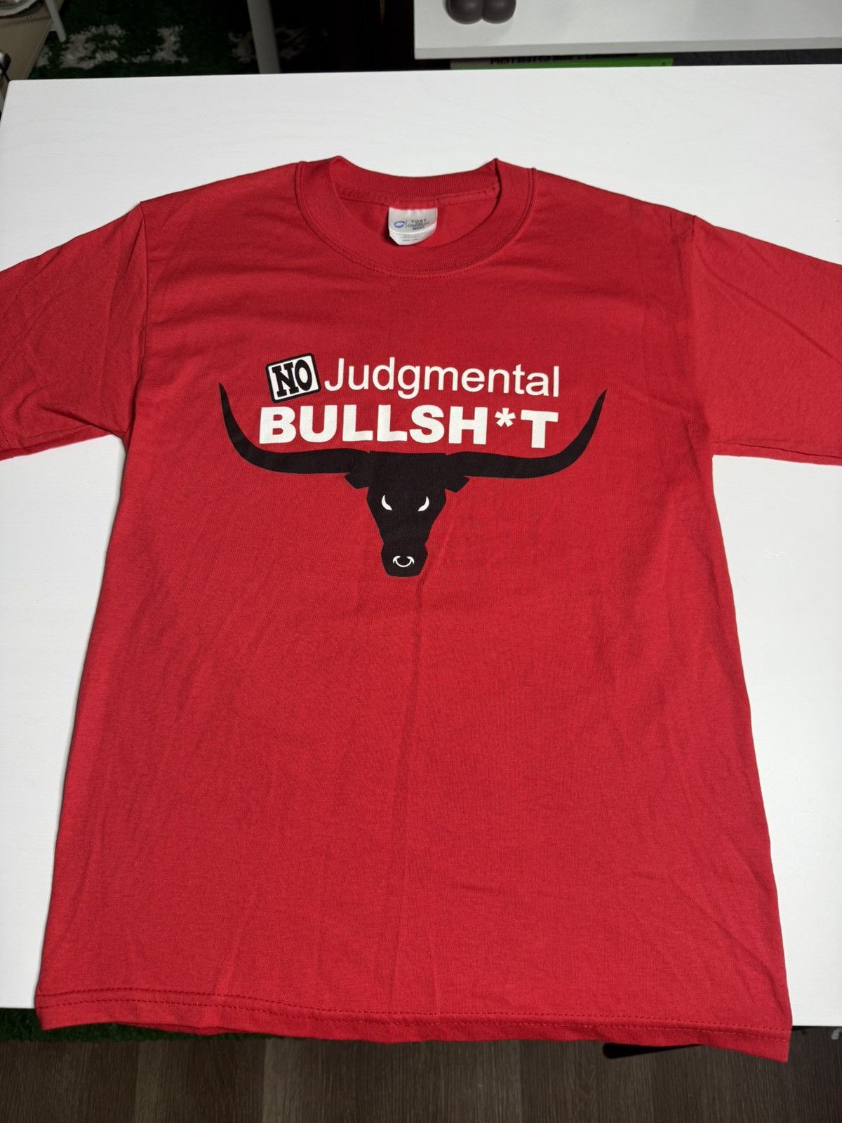 Vintage VINTAGE Y2K Free HIV Test Tee "Red" [ M ] PREOWNED Size US M / EU 48-50 / 2 - 4 Thumbnail