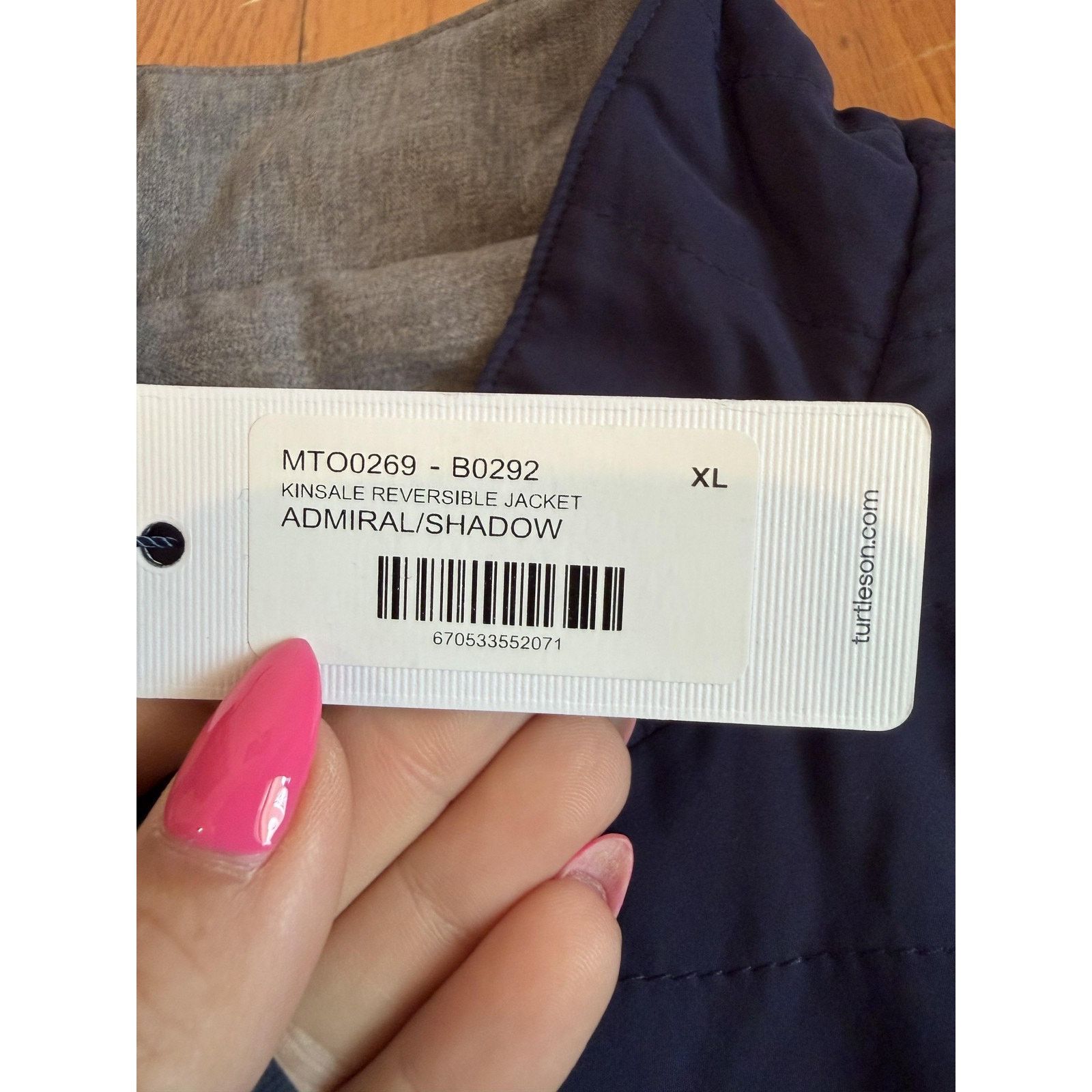 Other Turtleson Mens Kinsale Reversible Insulated Jacket Mens XL Size US XL / EU 56 / 4 - 4 Thumbnail