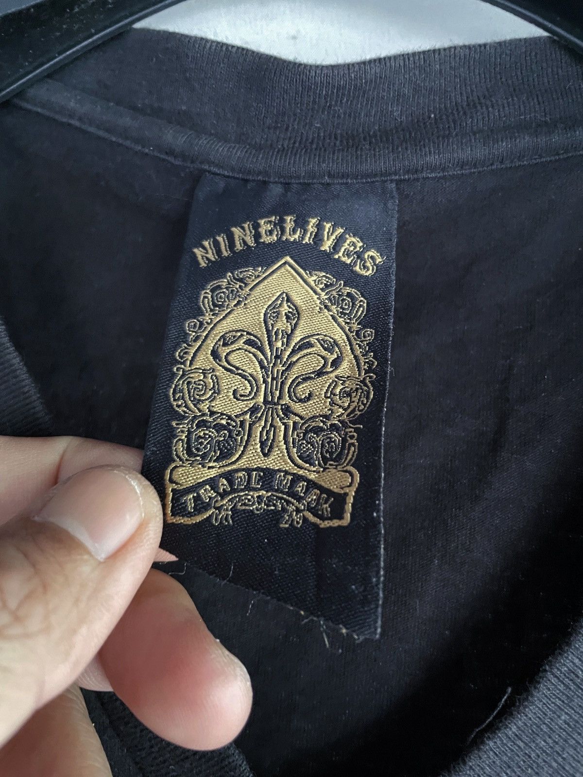 Isamu Katayama Backlash NINELIVES BLACK GOTHIC LONG SLEEVE Size US L / EU 52-54 / 3 - 8 Thumbnail
